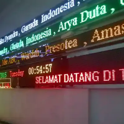 Running Text 8
